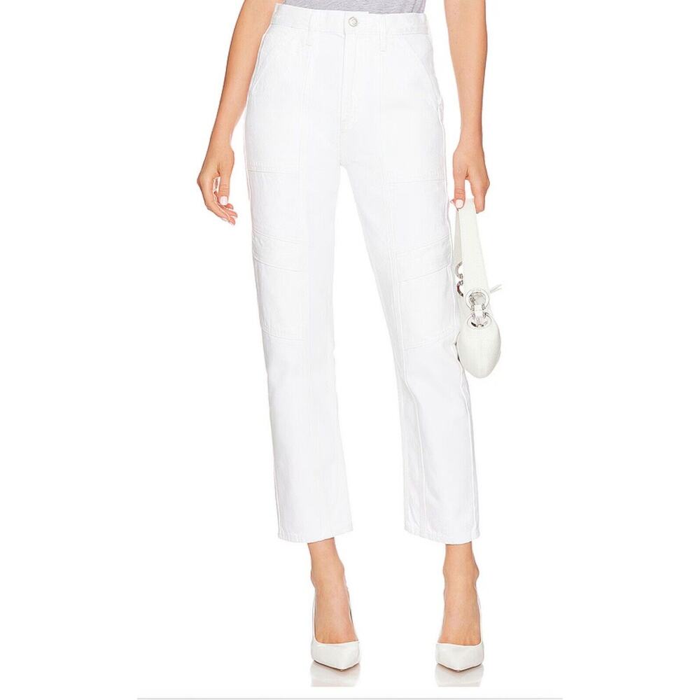 NWT Agolde Cooper Cargo Jeans (Milkshake), Size 31 - RETAIL $228